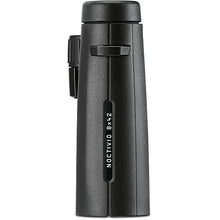 Leica 8x42 Noctivid Binoculars Black with Backpack, Monopod, Cleaning Set, Cap Keepers, Neck Strap