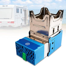 Multi-Fuel Fire-Powered Generator, Portable Waterproof Charging Camp Stove, With Foldable Design