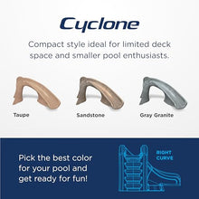 S.R.Smith Cyclone Pool Slide, Taupe – Premium Water Slide