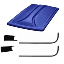 3G Universal 80" Extended Roof Kit for Club Car DS Golf Carts 1976-1999 Blue