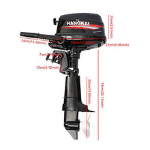 MIMODA 6.5 HP 4-Stroke Outboard Motor Engine with Water Cooling System