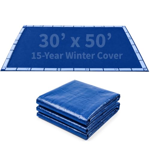 Blue Wave Arctic Armor 30x50-ft Rectangular In-Ground Pool Winter Cover