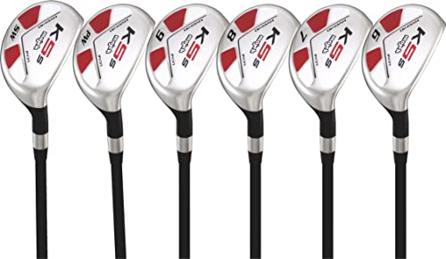 Majek Men's Golf All Hybrid Partial Set Black