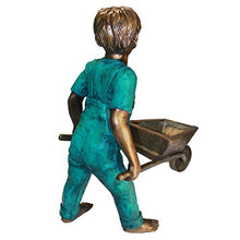 Design Toscano Willie Boy Garden Statue Cast Bronze Two Tone Bronze & Verdigris