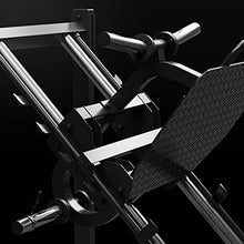 IRONAX XLP Leg Press - 45 Degree Angled Machine Compact for Fitness Black