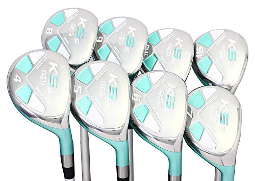 Majek Ladies Golf Hybrids Irons Set Seafoam Teal