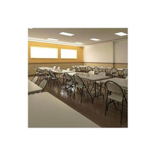 Pemberly Row 30" x 72" Contemporary Plastic & Metal Activity Table Yellow
