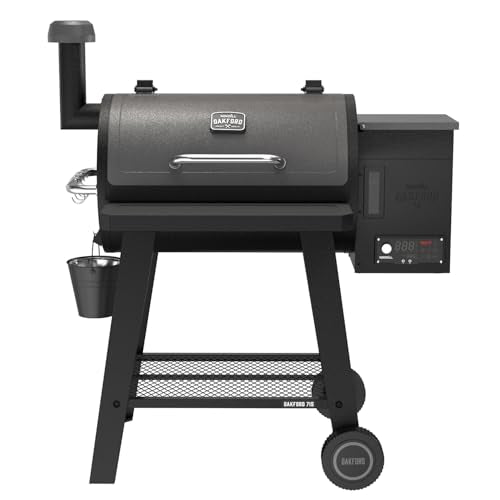 Oakford 715 Wood Pellet Smoker Grill with I-Site View Indicator & Smart App