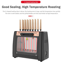 Electric Rotisserie Grill for Kebabs, Skewers and Roasts Smoke Free 360 Degrees Rotating with 16 Skewers, Multi-Function Electric Grill Smokeless Shawarma Rotating Oven Barbecue Grill for Home Use
