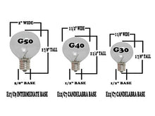 Novelty Lights 100' Warm White LED G50 Globe Outdoor String Lights