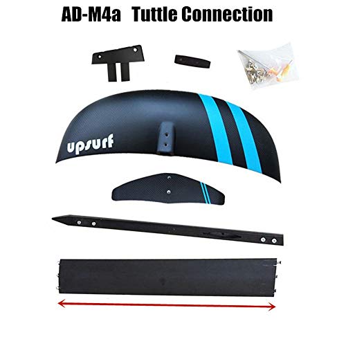 UP SURF Aluminum Hydrofoil AD-H3 with 3K Carbon Wings AD-M4a Mast 700mm