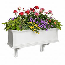 Good Directions 48 Inch Long Hudson Window Box Planter, Maintenance Free Cellular PVC, Outdoor Flower Box for Windows, Porch & Deck