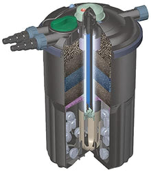 EasyPro Pond Products Eco-Clear Complete Pond Filtration System for Ponds up to 3900 Gallons Clear