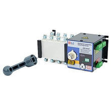 HTKEOXDRO 100A Automatic Transfer Switch Dual Power Change Over Generator Switch(250A)