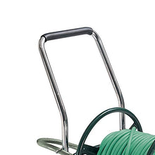 AMES 2380500 Estate 4-Wheel Steel Wagon, 400-Foot Hose Capacity