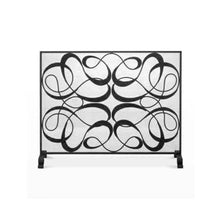 Fireplace Screen Fireplace Divider Screen Home Carved Iron European Style Fire Fence Fireplace Fire Screen (Color : A)