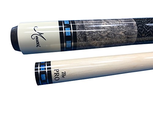 Meucci Handcrafted Billiards Pool Cue Stick w/PRO Shaft - Blue