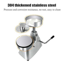 DFEDHF Commercial Hamburger Patty Maker, 10/13CM Stainless Steel Burger Press Meat Patty Maker with Anti-Skid Handle, Stuffed Grill Burger Forming Press Tool, 10cm