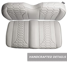 MODZ® FS2 Custom Golf Cart Front Seat for EZGO RXV - [2008-Up] - Gray Base - Cobra Pattern