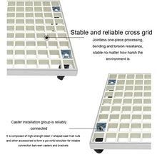 QUANGJN Plant Caddy with Wheels Heavy Duty,Rolling Plant Stand 330Lb Capacity, Outdoor Planter Caddies Large Flower Pot Mover Plant Dolly Holder Planter Trolley Ca,White-39cm/15in