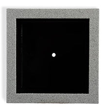 PolyStone Monterray Modern Outdoor/Indoor Square Planter - 23" x 23" x 19" H - Lightweight Weather Resistant Stone-Look Resin Planter - Commercial & Residential - Gray Granite