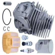 545 550 43mm Cylinder Piston Air Filter Assembly Kit Fit For Husqvarna 545 545XP 550 550XP 550XPG 2-Stroke Chainsaw Spare Parts