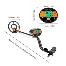 UYCVT Metal Detectors, High Sensitivity Metal Detector Md3060 Underground Gold Detect Silver Digger Treasure Hunter LCD Display