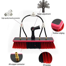 Cleaning Brush Water Supply Pole Kit, Window and Solar Cleaning Pole, Telescopic Brush/Brush for Window and Solar Panel Cleaning ()