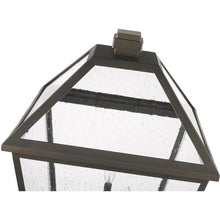 Z-Lite 579PHXLXS-536P-ORB Talbot Outdoor Post, 4-Light 240 Total Watts, Oil Rubbed Bronze