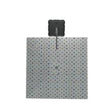 Midtown Umbrellas 10x10 Ft Outdoor Cantilever Patio Umbrella Silver Frame Sunbrella Infused Gem