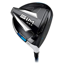 TaylorMade SIM MAX Women's Driver Aldila NV 45 Shaft 10.5 Degree Loft Right Hand Ladies Flex Black Titanium Blue