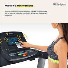 LifeSpan Fitness TR4000i Foldable Treadmill with Touchscreen Display Multi
