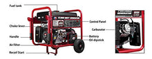 12,000 Watt Generator Gasoline Powered, JD Engine Electric Start Portable Wheel Kit