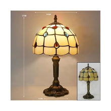 WOAITIANTIAN Desk Lamps Stained Glass Table Lamp