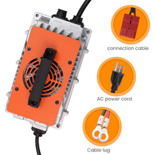 CHINS 36V 100Ah LiFePO4 Golf Cart Battery with Bluetooth & Charger