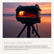 Gozney Tread Pizza Oven, Make 12” Pizzas Fast, Heat up to 950F - Black