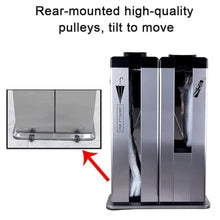ZYUIOTHJK Wet Umbrella Bag Wrapper Stand, Umbrella Automatic Packing Machine/Umbrella Racks, Automatic Wet Umbrella Wrapper(Black)