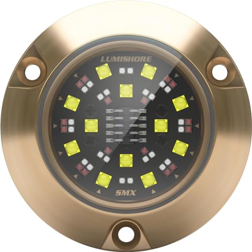 Lumishore SMX94 Eclipse Full Color Surface Mount LED Underwater Light RGBW