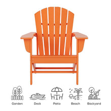 WestinTrends Dylan Outdoor Adirondack Chair (Set of 4), Navy Blue