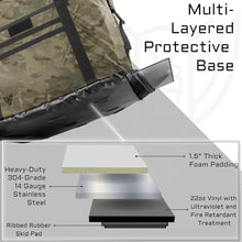 Xtreme Sight Line ~ G CUBƎ 450 Faraday Bag for Large Generators and Electronics ~ Protects Against EMP/CME/EMF/RF ~ Diamond Form Farday Lined Interior ~ Multicam Camo