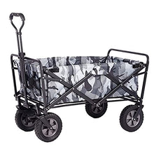 Outdoor Folding Utility Wagon 4 Wheeled Folding Camping Cart, Utility Garden Trolley, Portable Outdoor Handcart with Brake, for Beach Picnic, Load-Bearing 100KG / 220lbs (Style 13)