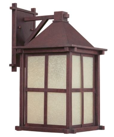 tL Custom Lighting Crowley Large Outdoor Light Bronze