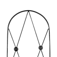 American GardenWorks Button Pot Trellises, Black, 46.5" H, Pack of 5