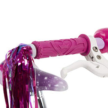 Huffy Disney Princess Magic Mirror 16” Girl’s Bike with Training Wheels Purple