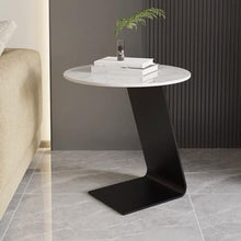 NRFJFOP Balcony Tea Table Small Round the of a Bed Side Living Room Sofa Edge Few