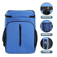 TBNLASS Thickened Aluminum Foil Insulation Backpack Waterproof Picnic Ice Bag Large Capacity Beer