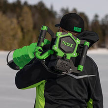 ION ICE FISHING Alpha Plus 8-Inch Gen 3 40V Lithium-ion Electric Ice Auger Green/Black