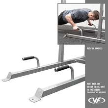 Valor Fitness Power Tower Dip Station Silver