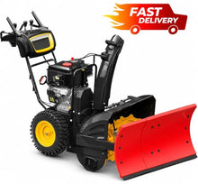 Throwerblade Snowplow Kit with (Blade, and Hardware Included) – Heavy-Duty Snow Plow Blade - Quick & Efficient Snow Removal - Snow Plow Attachment for Snowblowers- 22 to 32-inch 2-Stage and 3 Stage