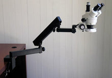 AmScope Digital Trinocular Stereo Zoom Microscope 3.5X-90X Black